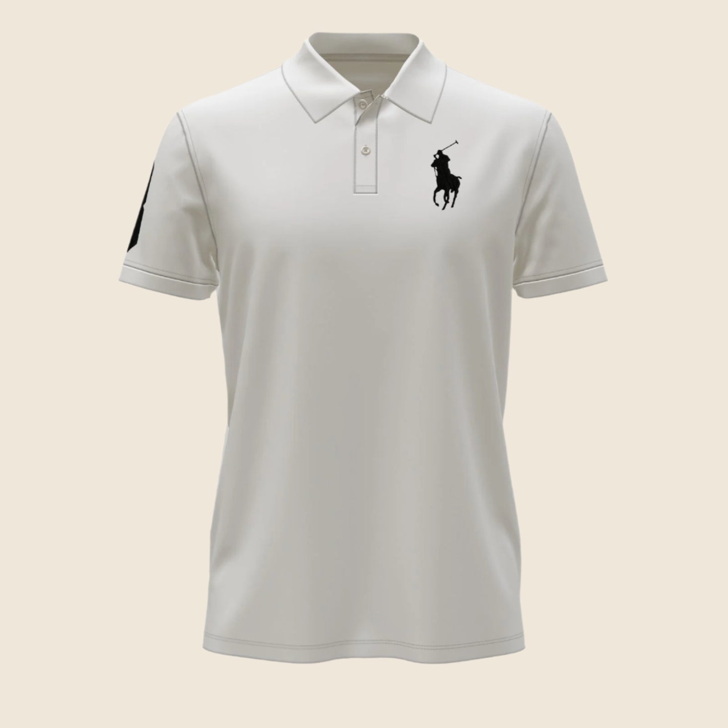 Premium White Polo Shirt