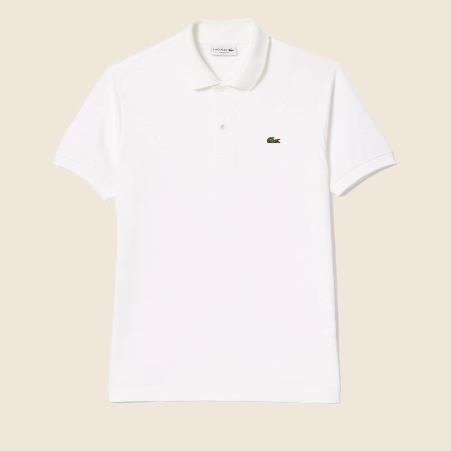 Lacoste White Polo