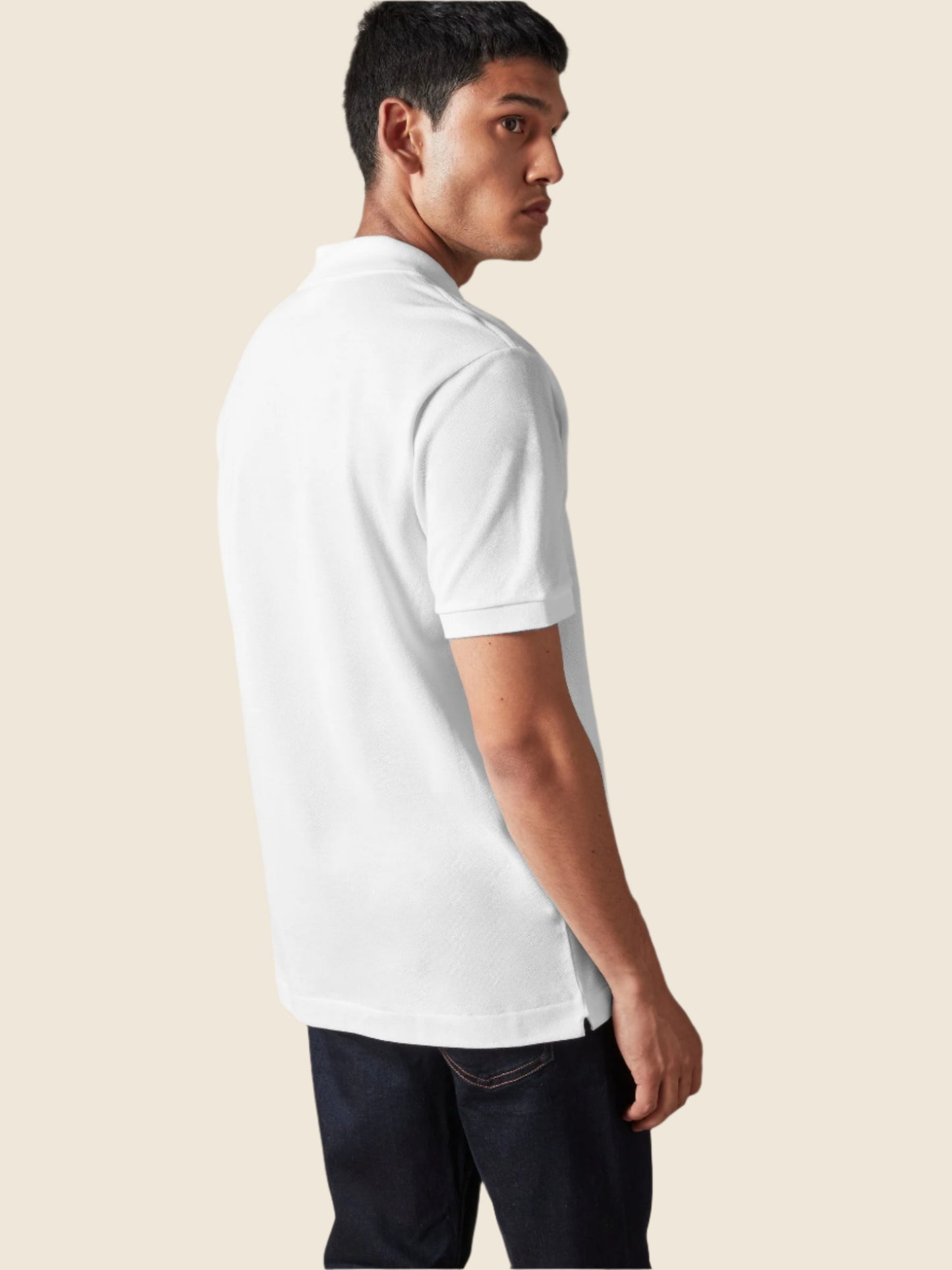 Lacoste White Polo