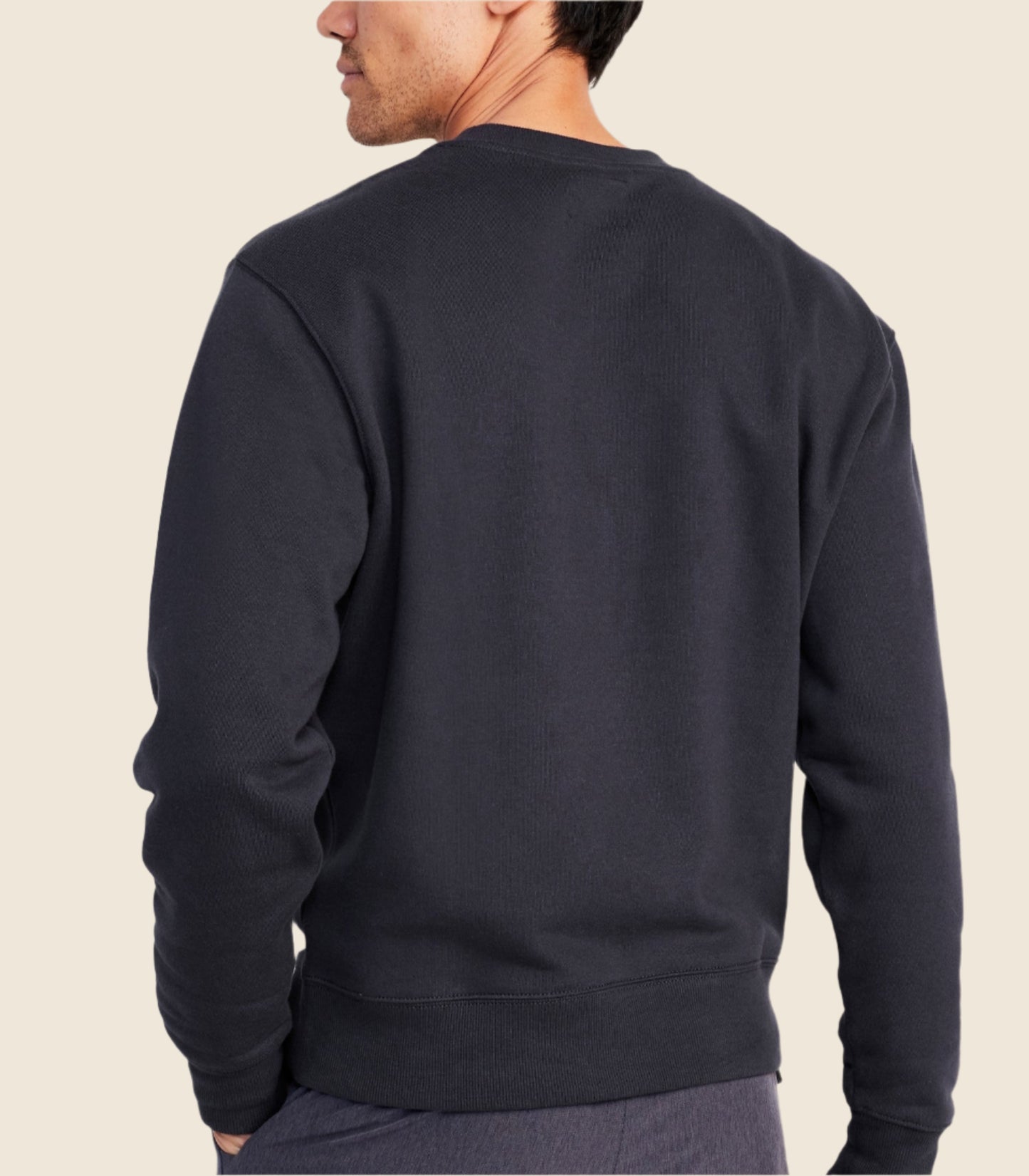 Classic Charcoal Crewneck Sweatshirt